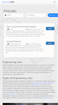 Mobile Screenshot of engineering.jobs