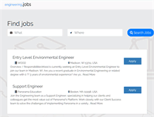 Tablet Screenshot of engineering.jobs